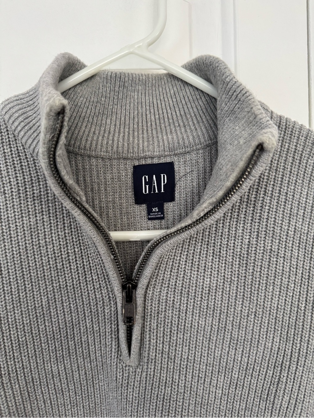 Gap Rib Quarter zip pullover - Picture 2 of 4